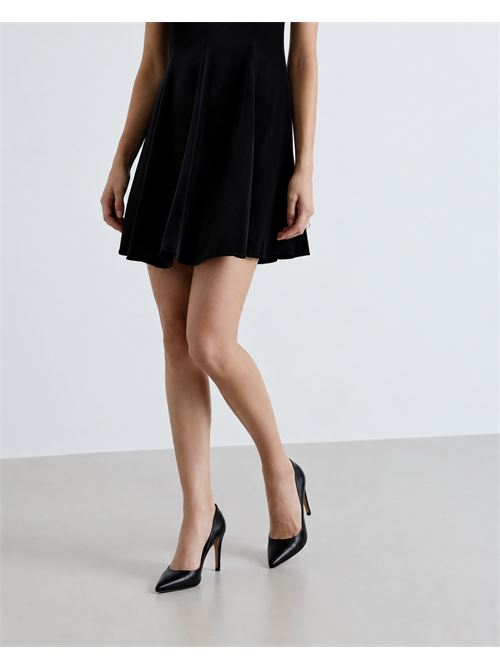 Décolleté nera in nappa con tacco IL LACCIO | SV25NAPPANERO
